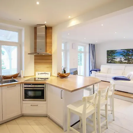 Strandvillen - Mit Meerblick, 2 Schlafzimmern Und Balkon Sv-008 Appartement *